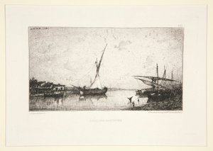 Kanal bei Martigues von Adolphe Appian