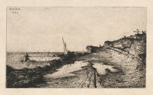 Umgebung von Carqueronne von Adolphe Appian