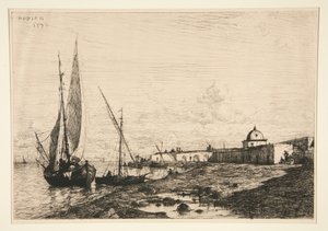 Der Hafen von San Remo von Adolphe Appian