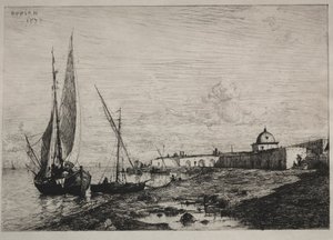Der Hafen von San Remo, 1878