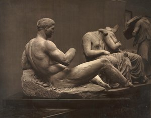 Skulpturen vom Parthenon, British Museum, ca. 1870er