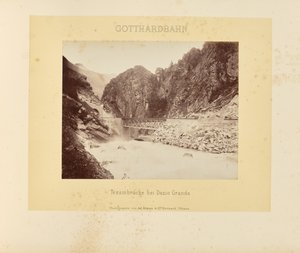 Gotthardbahn: Tessinbrücke bei Dazio Grande