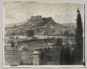 Blick auf die Akropolis