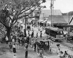 Jubilee Market Square, Kingston, Jamaika, ca. 1905 von Adolphe Duperly and Son