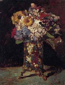 Stillleben mit Blumenstrauß