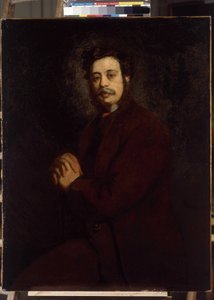 Porträt von Herrn Khan von Adolphe Joseph Thomas Monticelli