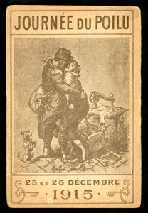 "Journee Du Poilu" von Adolphe Leon Willette