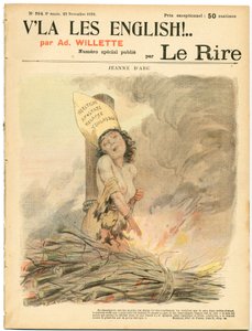Das Lachen, Nummer 264, Satirisch in Farben von Adolphe Leon Willette