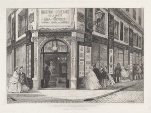 Sitz der Gesellschaft der Radierer von Adolphe Théodore Jules Martial Potémont