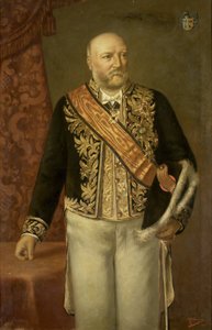 Cornelis Pijnacker Hordijk (1847-1908). Generalgouverneur (1888-93) von Adriaan Boudewijnse