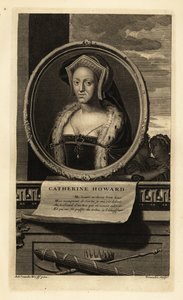 Catherine Howard (1528-1542) (Kupferstich)