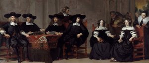 Die Regenten des Alten Männer- und Frauenheims in Amsterdam