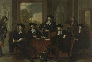 Die Vorsteher des Collegium Medicum in Amsterdam