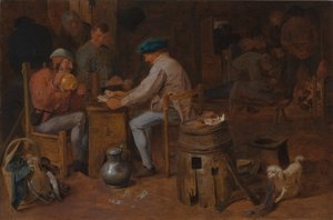 Kartenspieler und Zecher
