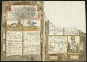 Adriaen Coenens Visboeck - KB 78 E 54 - Folios 329v (links) und 330r (rechts)
