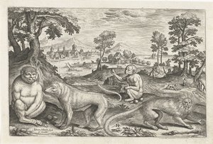 Affen von Adriaen Collaert