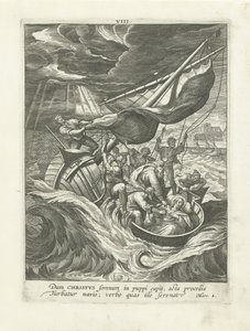 Sturm auf dem See Genezareth