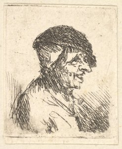 Kopf eines Bauern, 17. Jahrhundert