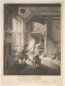 Der Maler von Adriaen Jansz. van Ostade
