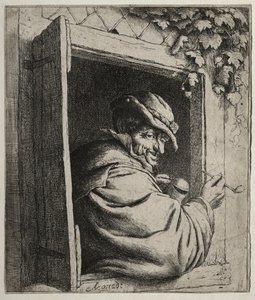Der Raucher am Fenster