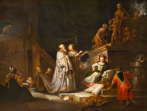 Die Götzenanbetung des Königs Salomo