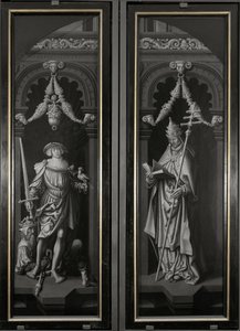 Triptychon des Heiligen Pancrazio (geschlossen) von Adriaen Ysenbrandt