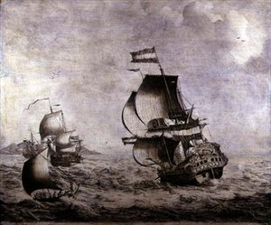Das Kriegsschiff Overijssel