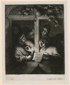 Sänger am Fenster von Adriaen van Ostade