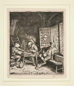 Die Backgammon-Spieler