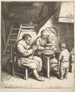 Der Segen von Adriaen van Ostade