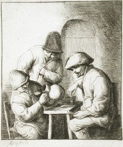 Der leere Krug von Adriaen van Ostade