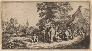 Der Jahrmarkt von Adriaen van Ostade