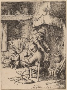 Der Familienvater von Adriaen van Ostade
