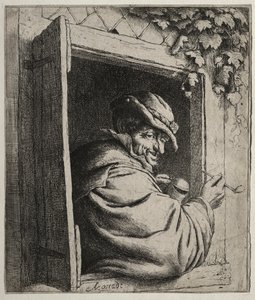 Der Raucher am Fenster
