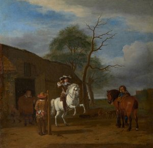Die Reitschule von Adriaen van de Velde