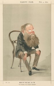 Der Romanautor, der Sensation erfand, Wilkie Collins (Vanity Fair Serie) von Adriano Cecioni