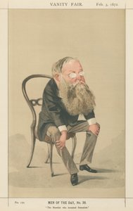 Der Romanautor, der Sensation erfand, Wilkie Collins (Vanity Fair Serie) von Adriano Cecioni