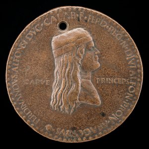 Ferdinand II. von Aragon, gestorben 1496, Prinz von Capua und König von Neapel, 1494 oder früher