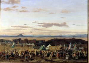 Die Eroberung von Setif in Algerien durch die Truppen des Herzogs von Orleans