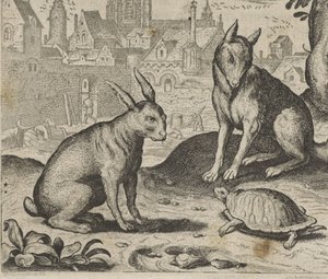 Fabel von der Schildkröte und dem Hasen