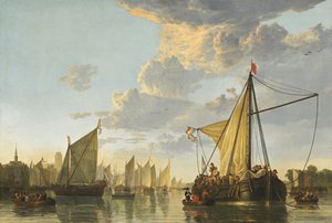 Die Maas bei Dordrecht