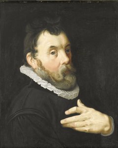 Porträt eines Mannes von Aert Pietersz.