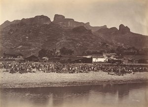 Entenmarkt, ca. 1869 von Afong Lai