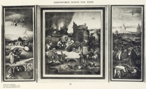 Die Versuchung des heiligen Antonius von After Hieronymus Bosch
