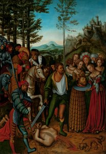 Die Enthauptung Johannes des Täufers