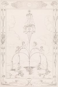 Morgen, aus der Serie Die Tageszeiten, 1807 von After Philipp Otto Runge