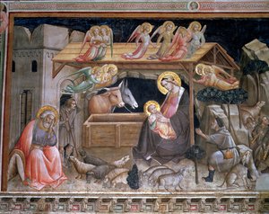 Die Geburt Christi (Detail)