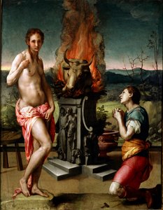 Pygmalion und Galatea von Agnolo Bronzino