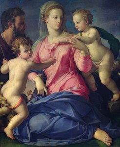 Die Heilige Familie von Agnolo Bronzino
