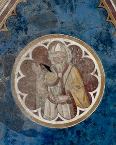 Ein Bischofheiliger (Detail)
